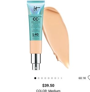 IT Oil Free Matte full coverage cream + SPF40
